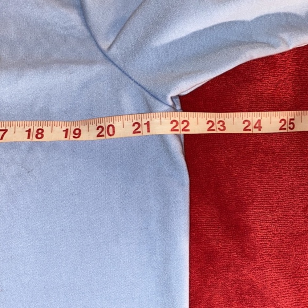 NWOT Women’s Powerpuff Girls/Bubbles Sky Blue RomWe Crewneck Sweatshirt - Picture 11 of 12